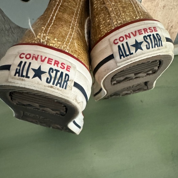 Converse Gold Girls size 1 - Picture 10 of 10